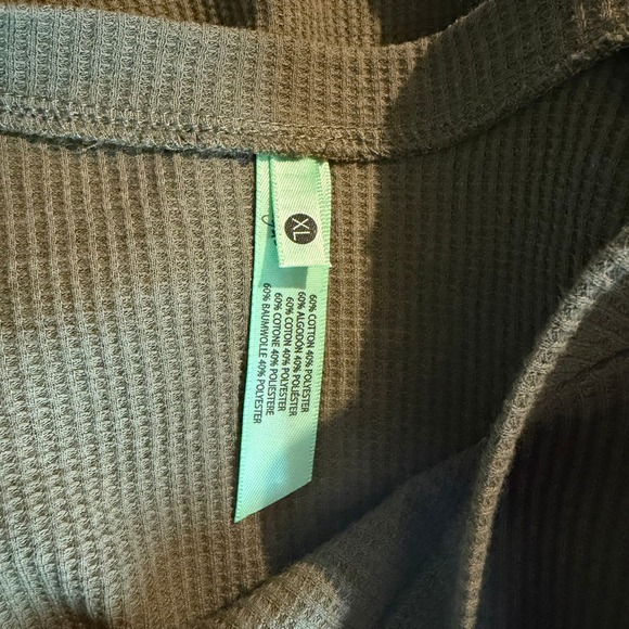 Honeydew Intimates Woodland‎ Thermal Pajama Set Long Sleeve Top Shorts XL - Picture 7 of 9